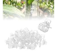 Clip orchidee 50 supporti da giardino a crescita verticale delle piante | Fermaglio per Rampicanti in Serra per Orto Interno Esterno Verdure Fiori Pomodori Orchidee Pothos Viti Rampicanti