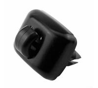 Clip parasole per auto, 2 pezzi, clip per aletta parasole per A1, A3, A4, sostituzione, gancio di ricambio (nero)
