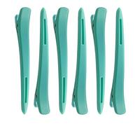 Clip per acconciature, felice per i capelli tagliati, duck - fermagli colorati falliti - 6 fermagli spessi, portatili per acconciature per omesse, ragazze, ragazze