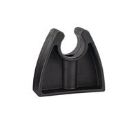 Clip per alberi della luce della barca nere grasso morsetto leggero, cavezzatura marina | Porta della barca stabile con gancio per il gancio di torcia per la carta di stoccaggio di kayak Organizzazion