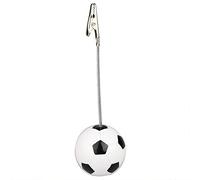 Clip per appunti Memo Supporto in metallo a forma di calcio Clip per foto Ufficio Casa Decorazione Pratica Trattamento