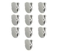 Clip per arazzi da parete autoadesiva Clip multiuso in plastica per trapuntatura artigianale per uffici dal ritmo veloce Piccola clip a molla per appendere