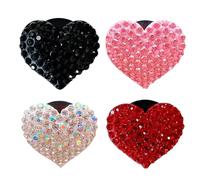 Clip Per Aromaterapia Con Presa D'Aria Per Auto Da 8 Pezzi, Clip Per Profumo D'Amore Con Strass, Graziose Clip Per Aromaterapia, Decorazione Interna Dell'Auto