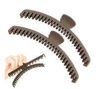 Clip per artigli, clip per capelli da donna - Set di 2 clip per capelli smerigliati Cardigan piccole,Accessori per stile donna, grandi barrette forti, spille sottili per spessi e del