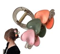 Clip per artigli per capelli spessi, clip per capelli | Artiglio a forcina a forma di cuore, per lo styling dei capelli Clip per capelli alla moda per fidanzata, moglie, amica, sorella, figli