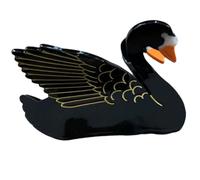 Clip per artiglio a forma mucca maiale, Black, C | Mollette a clip a tenuta forte in acetato per strumento per lo styling dei capelli spessi e sottili