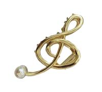 Clip Per Artiglio Di Note Musicali - Forcine In Metallo Antiscivolo | Forcine Per Capelli Eleganti, Forcine Per Capelli Manici Forti, Forcine Per Capelli In Metallo Senza Slip Score Musica