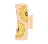 Clip per artiglio per capelli in pelle PU, clip per la cattura dei capelli, elegante clip per la cattura dei capelli per le ragazze, spilla per capelli a coda di cavallo antiscivolo chic per feste,