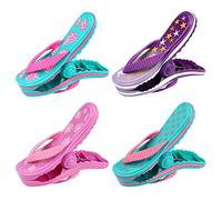 Clip per asciugamani per lettini prendisole, 4 pezzi, multicolore, pantofola da spiaggia, resistenti clip per appendere vestiti grandi novità mollette per asciugamani per sdraio sedie da spiaggia