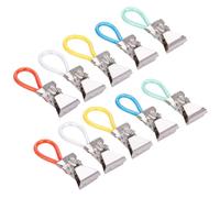 Clip per Asciugamani per Sedie a Sdraio, Clip per Asciugamani Clip per Asciugamani da Spiaggia Clip per Asciugamani Colorati da Bagno (10)