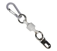 Clip per asciugamano da golf Metallico robusto portatile con magnete forte | Clip gancio supporto copricanna da golf Per campo esterno terreno torneo campo pratica campeggio viaggio Bianco