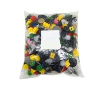 Clip Per Auto Viti Fissaggio Paraurti Decorazione Interna Miscelazione Plastica Automatica Universale Accessori L'Interno Dell'Auto(100pcs)