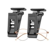 Clip per banconote per auto, ganci magnetici, organizer per clip adesive, 2 pezzi, 6 x 3 cm, per patente di guida, documento di immatricolazione, portamonete, cruscotto, Stile Paste, riferimento