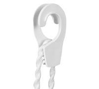 Clip per barche in ABS - Bitte per cime | Linee ferroviarie resistenti ai raggi UV a connessione rapida da 5 pollici | Utilizza questa clip marina per fissare kayak, yacht e barche su o boe all'a