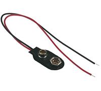 clip per batteria pila porta batterie 9 volt confezione da 2 pezzi portapile