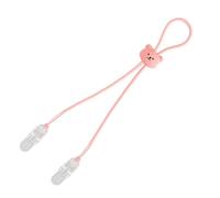 Clip per bavaglino per bambini, regolabile, in silicone