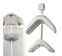 Clip per bed rail, morsetti antiscivolo per letti e cornici in metallo, clasp, clasp, clasp, eliminatore laterale laterale della guida laterale, clasp, morsetto regolabile per la sicurezza