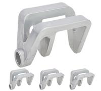 Clip per Boa della Barca | 4X Clip di Boa per pontone | Aggancio per paraurti in Barca, Forniture per Esterni, corsi Solidi con connessione e Rilascio rapido per la Navigazione fluviale, aggancio