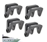 Clip per Boa della Barca | 4X Clip di Boa per pontone | Aggancio per paraurti in Barca, Forniture per Esterni, corsi Solidi con connessione e Rilascio rapido per la Navigazione fluviale, aggancio