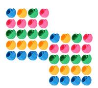 Clip per Bobine di Filo da Cucito in Silicone da 40 Pezzi - Clip per Bobine Colorate, Clip per Bobine di Filo, Clip per Bobine di Filo per Cucire, Clip di Fissaggio per Bobine,