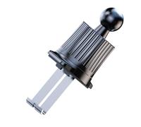 Clip per bocchetta di ventilazione auto, supporto per telefono da auto - Doppio gancio per bocchetta 'aria, accessori in lega, a per la maggior parte dei supporti per telefono