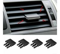 Clip per bocchetta di ventilazione in plastica, 30 x 36 mm, ricambio diretto (4 pezzi)
