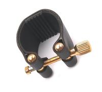 Clip Per Bocchino Per Sassofono Nero Legatura Per Bocchino Compatta In Pelle PU Per Sassofono Contralto Sassofono Riparazione Parte (Color : B)