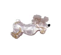 Clip per cani, fermagli per capelli in cellulosa, piccole clip per artigli per donne (barboncino)