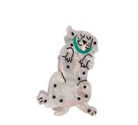 Clip per cani, fermagli per capelli in cellulosa, piccole clip per donne (dalmata)