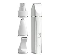 Clip per cani Paw Shaver - 4 impugnature ergonomiche naturalmente aderenti e corpo leggero riducono l'affaticamento della mano anche durante le lunghe attività di toelettatura. Peck-in 1 utensile da