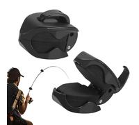 Clip per canna da , 2 pezzi, compatto, antiscivolo, supporto per canna da , per principianti, uomini, donne, famiglia, attività all'aperto, spiaggia, barca, casa veicolo