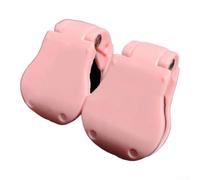 Clip per canna da pesca, 2 pezzi, per pescatori che necessitano di un fissaggio affidabile della canna da pesca, charter o gite nel fine settimana (rosa)