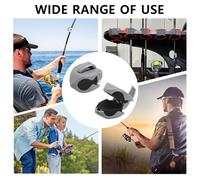 Clip Per Canna Da : Portacanna, Porta Cana Da Pescaa | Portautensili Di Supporto Per Gadget, Da Multifunzionale, Organizer Per Esche Portatili, Set Di Ganci | Clip Da Per