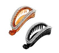 clip per capelli 2x copricapo porta coda di cavallo da donna con fermaglio for capelli con fermaglio e artiglio alla moda con diamanti