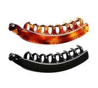 Clip per capelli a banana 2 Pezzi Grandi Barrette Fermagli Antiscivolo