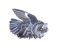 Clip per capelli a forma di gufo, clip per capelli in acetato, piccole clip per capelli per le donne, divertenti fermagli per capelli