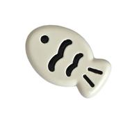 Clip per capelli a forma di pesce dei gatti dei cartoni animati per la decorazione della resina delle donne Uniche