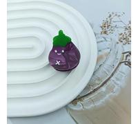 Clip per capelli a forma di piccolo acido acetico del fumetto, mini clip per capelli a forma di squalo vegetale, accessori per capelli personalizzati e creativi