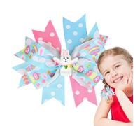 Clip per capelli a prua Donne, clip per capelli a prua - Ragazze in fitta per accessori per capelli,Caspi di coniglietto a nastro, carichi carini per per bambini per bambini