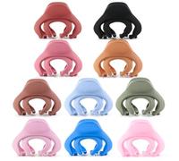 Clip per capelli antiscivolo con clip per capelli irregolari colorati