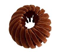 Clip per capelli - Artiglio per capelli in velluto antiscivolo, d', Forcina a tre file di denti | Coda di cavallo flessibile in stile retrò semplice e supporto