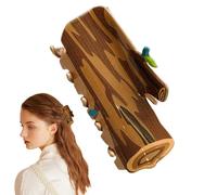 Clip per capelli autunnali per capelli in acrilico per autunno grandi fermagli per capelli in acrilico clip per capelli per le vacanze, decorazione per capelli, elegante forcina per il Ringraziamento