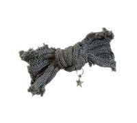 Clip per capelli Bow stile rabbia Balletcore Star Bow Flat Clips Balletcore Forcina per capelli Elegante Clip per capelli per fasci