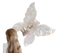 Clip per capelli carini - Butterfly Women's Fixed Long Hair Claw Clip, Butterfly Claw Clip, Butterfly Design Hair Styling Tool For Night Out, Daily Use, And Dating