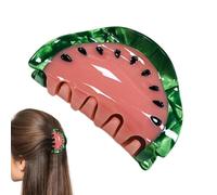 Clip Per Capelli Claw - Women Watermelon Fruit Fruit Masceli A Di Ganasce | Accessori Per Capelli Per Viaggio D'affari, Piscina, Spiaggia, Doccia, Viaggi, Feste Di Nozze, Incontri
