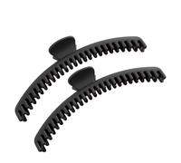 Clip Per Capelli - Clip In ABS Per Capelli | Forcine Di Banane Non Scivolate | PACCHETTO OF 2 CALDO TUTTE LE Fermagli Per Capelli Smerigliate | Forcine Sottili | Grandi Barrette | Ac