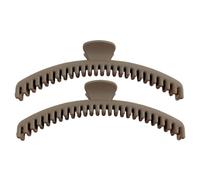 Clip Per Capelli - Clip In ABS Per Capelli | Forcine Di Banane Non Scivolate | PACCHETTO OF 2 CALDO TUTTE LE Fermagli Per Capelli Smerigliate | Forcine Sottili | Grandi Barrette | Ac