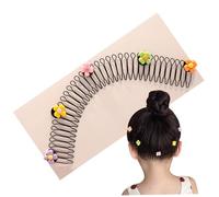 Clip per capelli, clip per capelli invisibili, 5 pcs tratini invisibili per capelli invisibili 7.5 supporto per capelli largo a forma di formaggio per finitura set di pettini carini pettini per capel