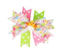 Clip per capelli con da donna, clip per capelli ad,Girls Cows for Hair | Fermagli per bunny a nastro di, favori per