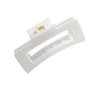 Clip per capelli confortevole con design in morbido silicone, non esercita pressione sul cuoio capelluto, tenuta sicura, strumento per lo styling dei capelli, morbido antiscivolo